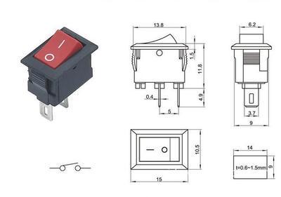 【『特價促銷』橢圓方形 一二三檔多腳 帶燈防水 船形翹板蹺板開關】價格,廠家,圖片,電工開關,深圳市龍崗區(qū)中意電子商行-